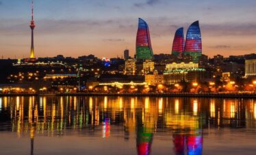 Baku Bay panorama